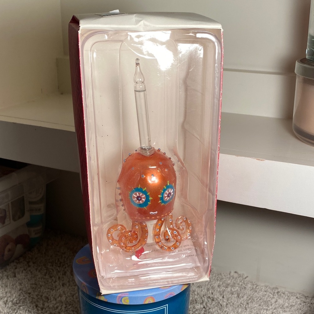 Department 56 Octopus bubble night light